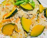 Fried Rice Vermicelli with Pumpkin 南瓜炒米粉的食譜步驟5照片