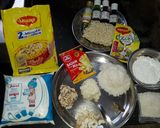 મેગી તિરંગા મિઠાઇ (Maggi Tiranga Mithai In recipe in Gujarati) રેસીપી સ્ટેપ1ફોટો