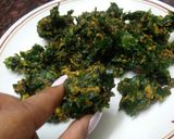 A picture of step 5 of Crispy Spinach(jain/regular).