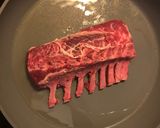Bárányborda & Paradicsom zöldfűszeres bundában Prosecco rizottóval és vajon párolt brokkolival recept fázis 4 fotója