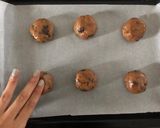 Foto langkah ke 5 dari resep Vegan Chocolate Chip Cookies.