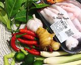 Hình bước làm 1 của món Chân gà trộn sate