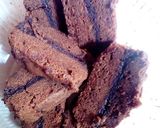 Foto langkah ke 9 dari resep Brownies chocholatos irit.
