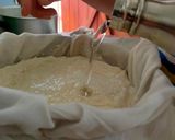 A picture of step 4 of Paneer / cottage cheese.
