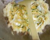 Foto langkah ke 3 dari resep Telur dadar sayur.