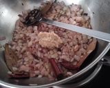 A picture of step 5 of Ghughni Chaat.