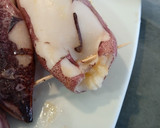 Foto del paso 11 de la receta: Calamares rellenos de arroz y langostinos