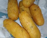 Foto langkah ke 5 dari resep "pisang meisis gulung ubi".