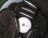 Foto langkah ke 1 dari resep Bolu Kukus Oreo Mekar.
