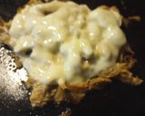 A picture of step 4 of Leftover Roasted Pork and Scrambled Sandwich Remembrance..