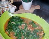 Foto langkah ke 4 dari resep Tumis Daun Ubi Ketela Cumi Asin.