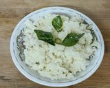 A picture of step 9 of Varai Upma.