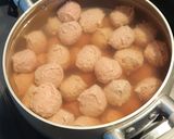 Foto langkah ke 4 dari resep Baso sapi sederhana.