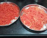 A picture of step 1 of Carrot Halwa (Gajar ka Halwa).