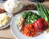 Foto del paso 1 de la receta: Arroz chaufa de carne