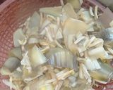 Foto langkah ke 1 dari resep Gudeg Jantung pisang keto.