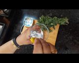 A picture of step 4 of Cucumber Cooler.