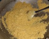 A picture of step 2 of Breakfast Sooji Halwa Bars.