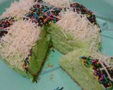 Foto langkah ke 6 dari resep Bolu air rasa pandan.