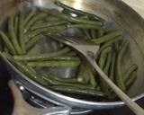 Zesty Lemony Garlicky Peanuts and Sesame Stir Fried French Green Beans recipe step 1 photo