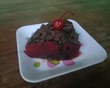 Foto langkah ke 4 dari resep Red Velvet Cake Eggless Ekonomis.