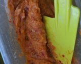 Foto langkah ke 2 dari resep Pepes (Ikan) Tempoyak a.k.a Banana leaf wrapped spiced fish with fermented durian paste.