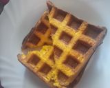A picture of step 1 of Bread toast #themechallenge #presentation.