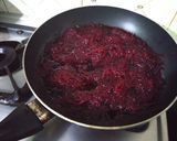 A picture of step 1 of Beetroot Cookies.