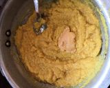 A picture of step 2 of Sooji ka Sheera.