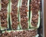 Une image de l'étape 5 de Riz et courgette farcis.