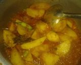 A picture of step 2 of Aloo masala Rice.