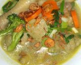Foto langkah ke 7 dari resep Sop ceker bakso.