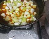 A picture of step 4 of Lauki ki bhujia.