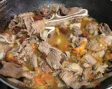 Foto del paso 5 de la receta: Sopa de fideo y bistec en salsa