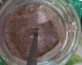 Hình bước làm 1 của món Yến mạch cacao táo qua đêm (Overnight oats)