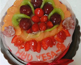 Foto langkah ke 7 dari resep Puding Buah.