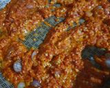 Foto langkah ke 4 dari resep Telur Ceplok Oven Balado (Less Oil-Low Calories).
