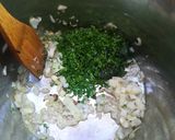 Tejszínes zöldbableves recept fázis 1 fotója