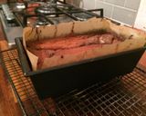 A picture of step 11 of Banana and Nutella loaf.