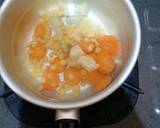 MPASI Bubur Telur Sayuran - 6 Bulan langkah memasak 2 foto