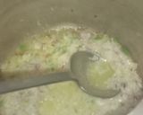 A picture of step 1 of Potato paneer Sabzi.