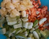 Foto langkah ke 2 dari resep Acar Timun, wortel,nanas.