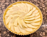 Foto del paso 9 de la receta: Pastel con crema, manzanas y nueces (Cake with cream, apples and nuts)