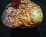 A picture of step 3 of Peach cake.