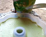 Foto langkah ke 8 dari resep Puding Kental Manis Matcha.