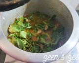A picture of step 2 of Maat Ambada Kaleji Gosht.