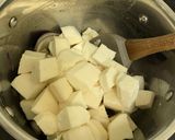 A picture of step 3 of Yam and pumpkin creamy soup (vegan).