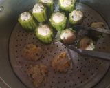 Foto langkah ke 4 dari resep Pare Tahu Jagung Kukus.