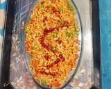A picture of step 7 of Gajar Matar ki Sabji in Puffed Rice.