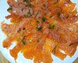 Foto del paso 3 de la receta: Carpaccio de salmón (Sin sal)